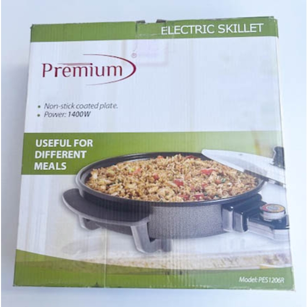 NEW PREMIUM ELECTRIC SKILLET