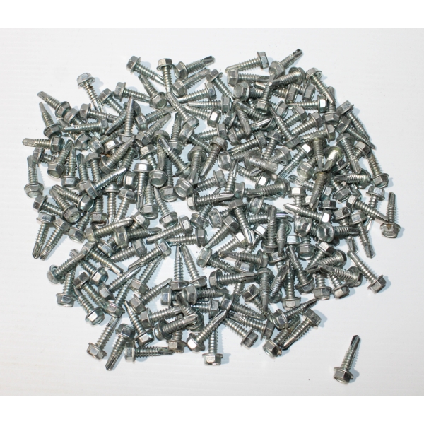 1" SELF TAPPING METAL SCREWS - HEX HEAD