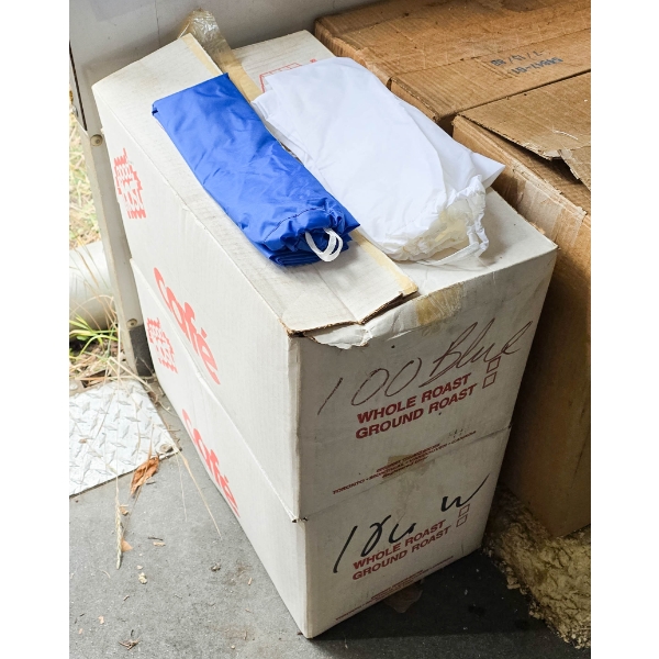 TWO BOXES OF NEW TIE TOP BAGS