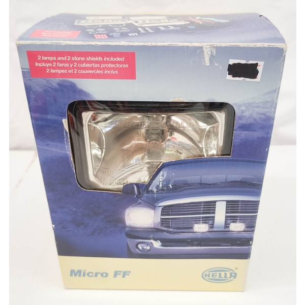 2 PC HELLA MICRO FF FOG LIGHTS