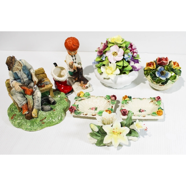 VINTAGE COLLECTIBLE GOEBEL COALPORT FIGURINES
