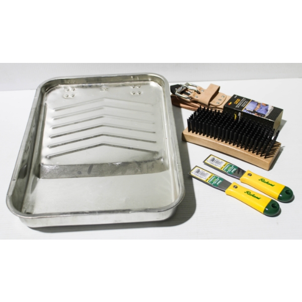 NEW SHOP TOOL SUPPLIES - KUNY'S BELT - PUTTY KNIVES ETC.