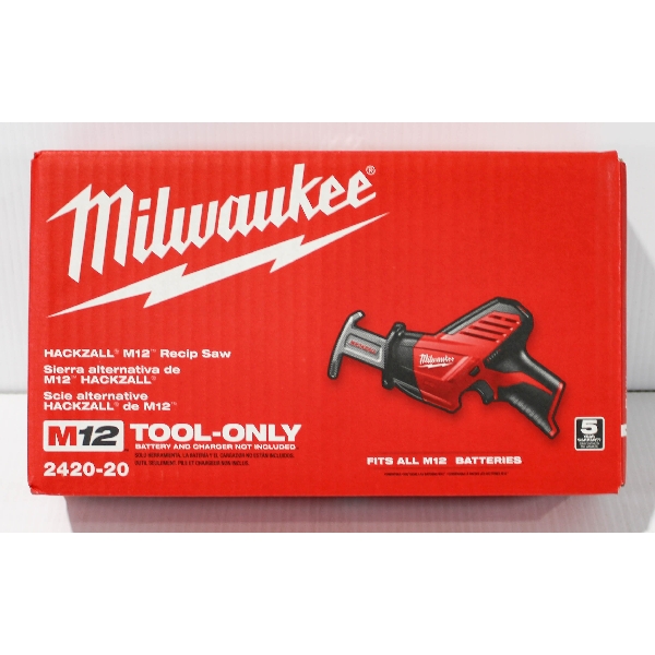 NEW MILWAUKEE M12 HACKZALL RECIP SAW