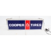Image 1 : VINT. COOPER TIRES PERFORMANCE RADIALS LIGHT UP SIGN 