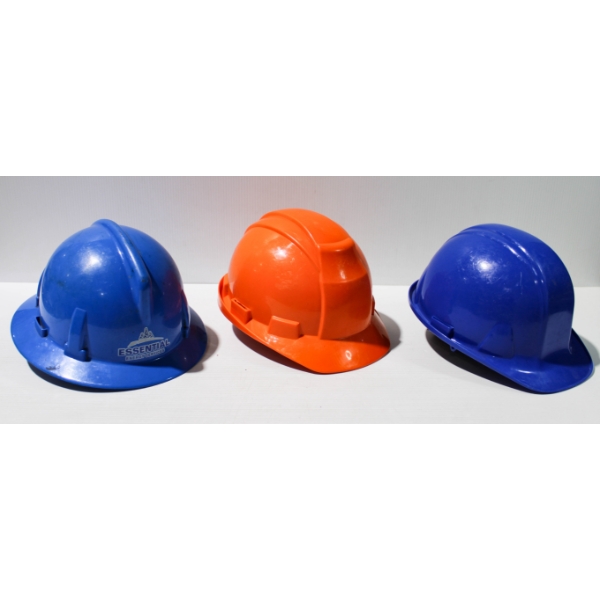 3 HARD HATS