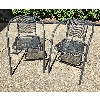 Image 1 : PAIR OF METAL GARDEN CHAIRS