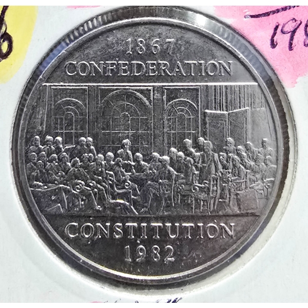 1867-1967 CONFED. / CONSTITUTION DOLLAR