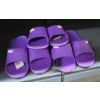 Image 1 : 3 SETS PURPLE KIDS SANDALS
