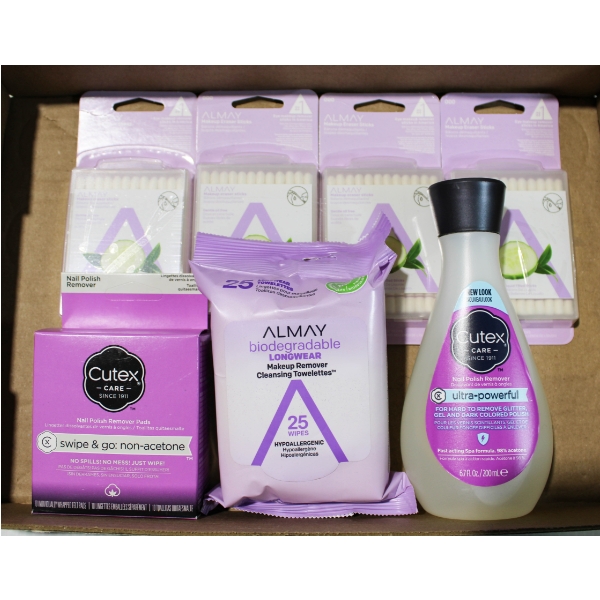  ALMAY & CUTEX MAKEUP & NAIL POLISH REMOVER