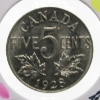 Image 1 : 1928 EH/BU CANADIAN KING GEORGE V NICKLE
