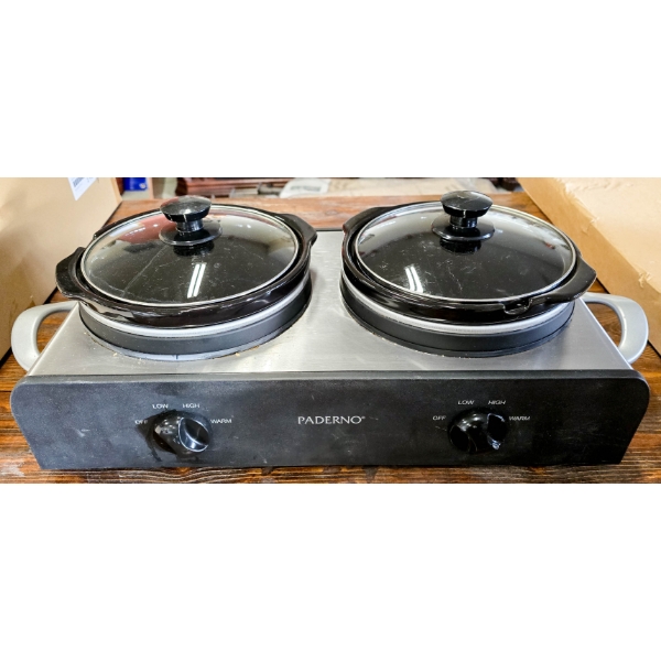 PADERNO BUFFET DOUBLE HOT POT SYSTEM