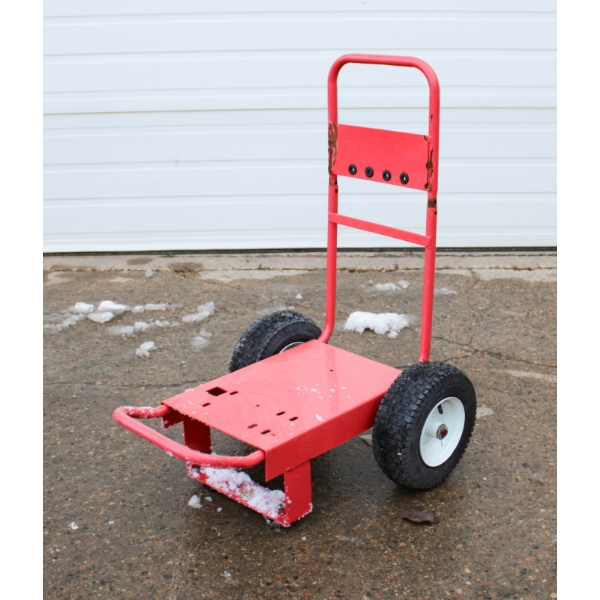 PREASURE WASHER TROLLEY - 30"L X 24"W (INCL. TIRES) X 39" H
