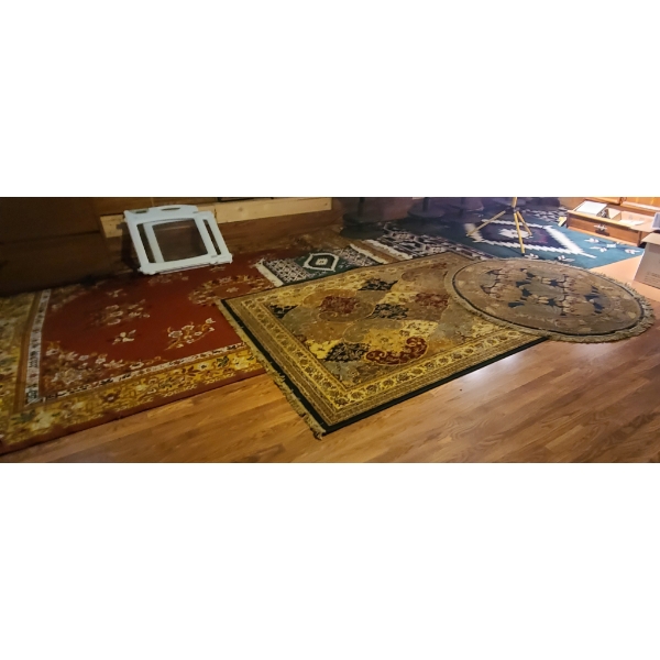 5 AREA FLOOR RUGS