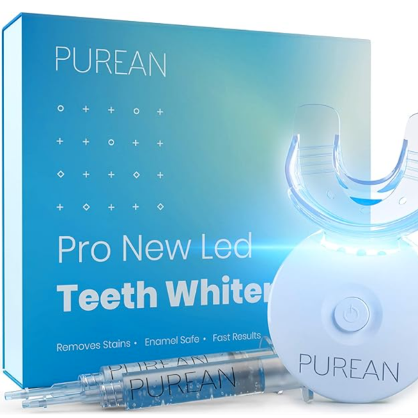 PUREAN TEETH WHITENING KIT W/ LED LIGHT