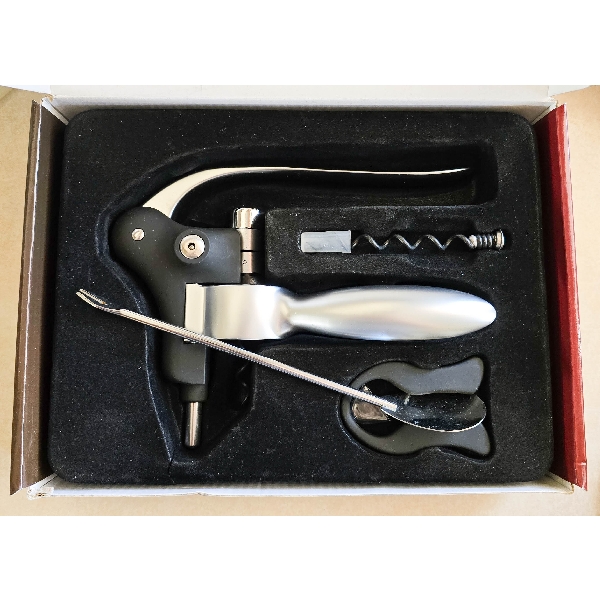 EZ PULL 3IN1 ZINC ALLOY CORKSCREW SET