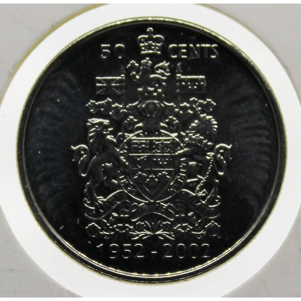 2002 CANADIAN MINT 50 CENT COIN
