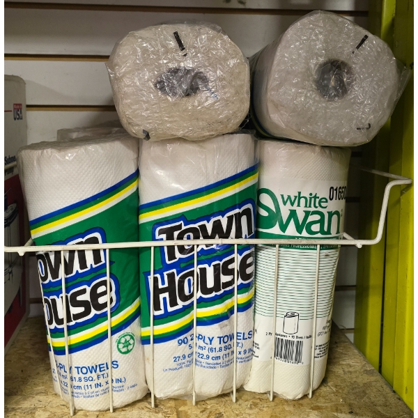 8 NEW ROLLS OF PAPER TOWEL
