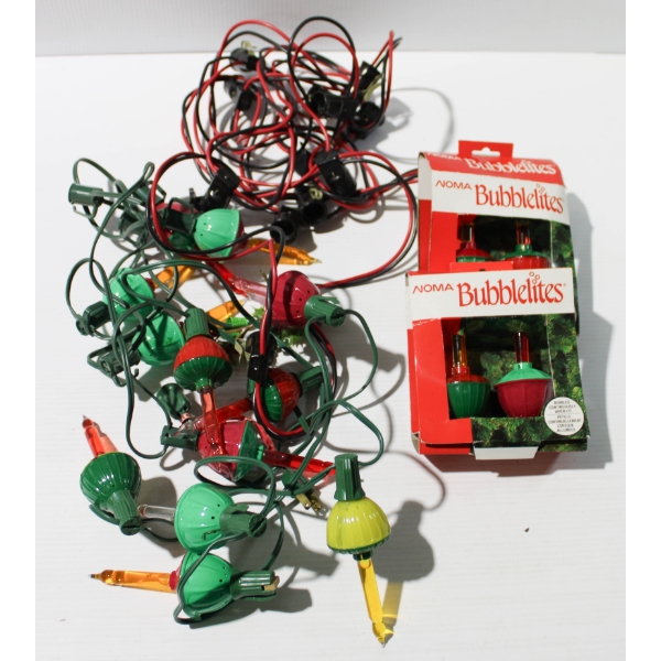 VINTAGE CHRISTMAS BUBBLE LIGHTS