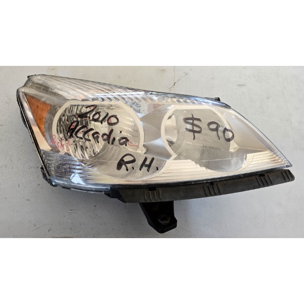 SALVAGE HEADLIGHT FOR 2010 ACCADIA