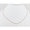 Image 1 : 10K ROSE GOLD 18" NECKLACE