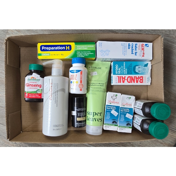 ASSORT. BEAUTY AND HEALTH ITEMS