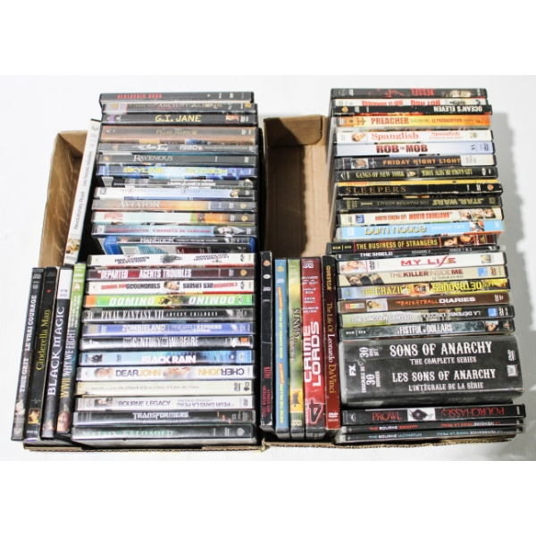 DVD MOVIES & TV SERIES - LINCOLN LAWYER - SONS OF ANARCHY ETC.