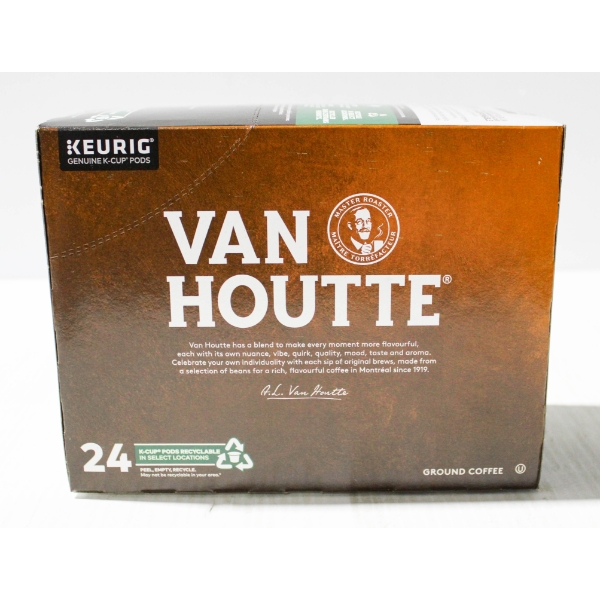 24 VAN HOUTTE KEURIG FRENCH VANILLA COFFEE K-PODS