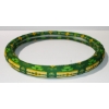 Image 1 : NEW NU TRENDZ STEERING WHEEL COVER - GREEN SOUTHWEST DESIGN