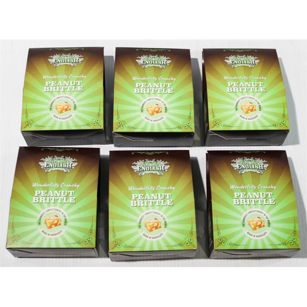 6 PKS ULTIMATE ENGLISH PEANUT BRITTLE
