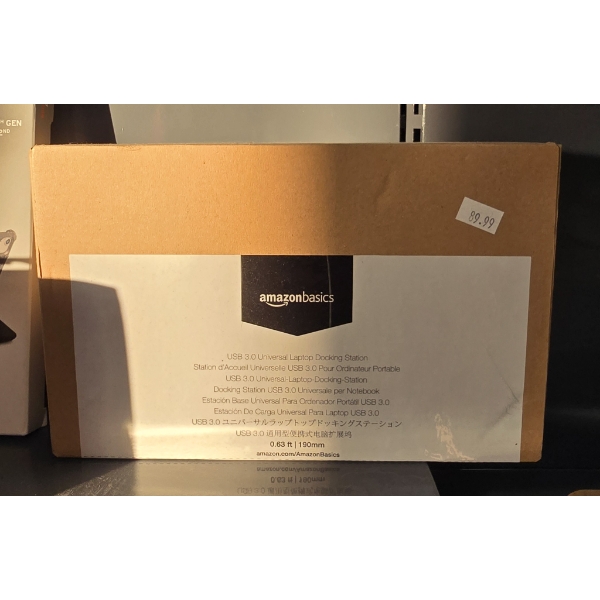 USB 3.0 UNIVERSAL LAPTOP DOCKING STATION