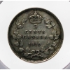 Image 1 : 1919 CANADA SILVER KING GEORGE V 5 CENT COIN