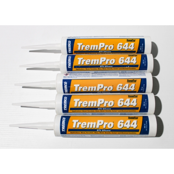 5 TREMCO TREM PRO 644 RTV SILICONE