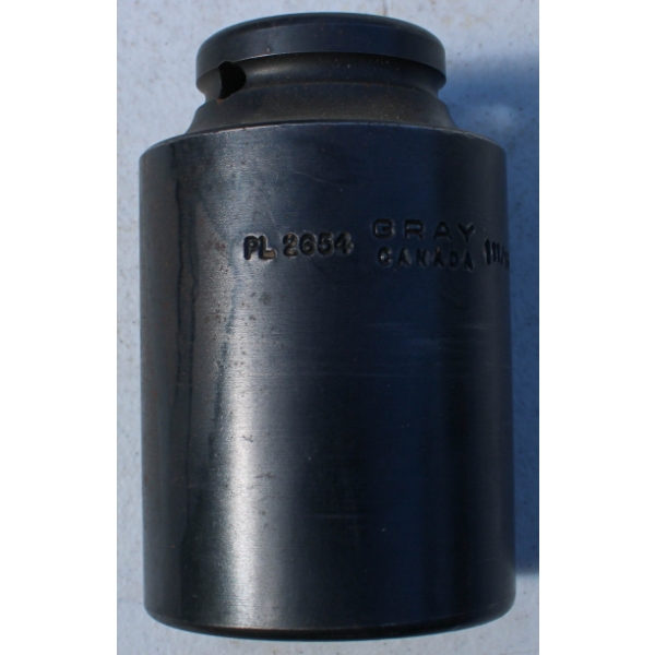 1 11/16" GRAY TOOLS  3/4" DRIVE 6 POINT SOCKET