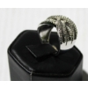 Image 2 : .925 SILVER LADIES RING INCRUSTED W/ CRYSTALS
