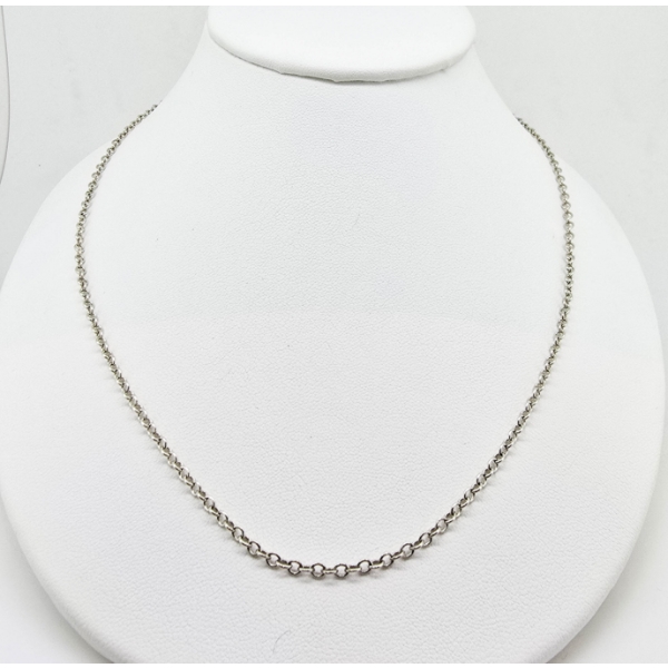 .925 SILVER 24" NECKLACE 
