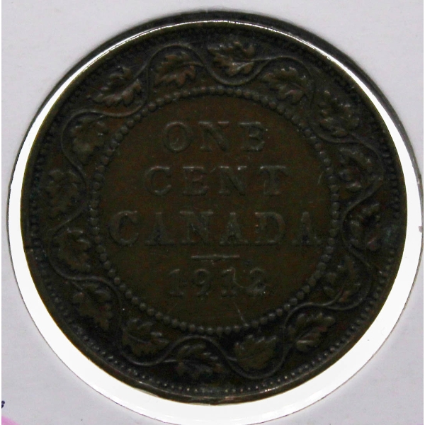 1912 CANADA KING GEORGE V LARGE PENNY