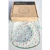 Image 1 : THE PAMPER CHEF HOLIDAY DOTS SQUARE BOWL