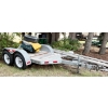 Image 1 : CUSTOM MADE 10 FT X 4 FT TRAILER - TANDOM AXLE