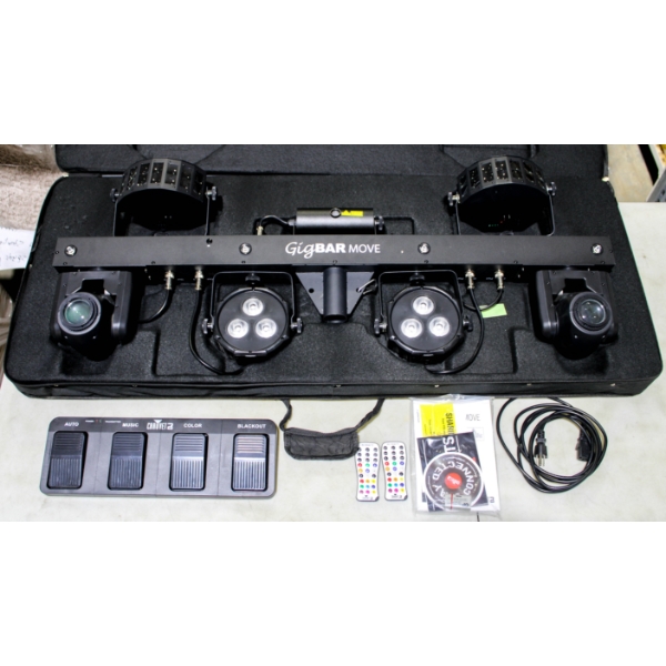 CHAUVET DJ GIGBAR MOVE STAGE LASER LIGHT BAR