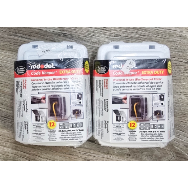 TWO RED DOT CODE KEEPERS EXTRA DUTY COVER