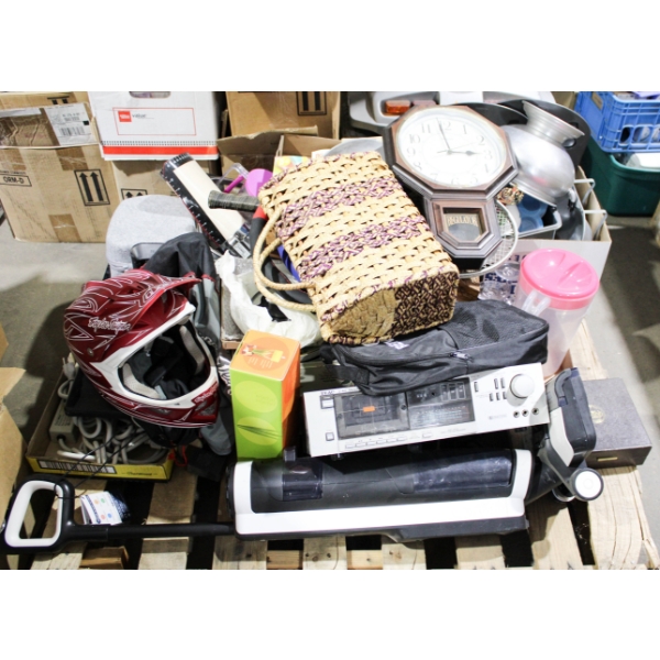 PALLET OF UNCLAIMED STORAGE