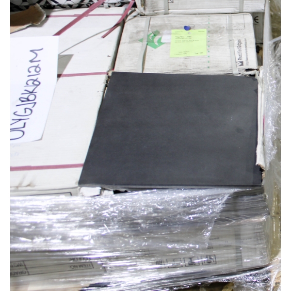 109 SQ.FT REGAL 12X12 JET BLACK NY. TILES