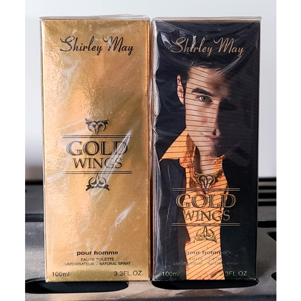 2 SHIRLEY MAY BLACK SHADOW EAU DE TOILETTE FOR MEN 