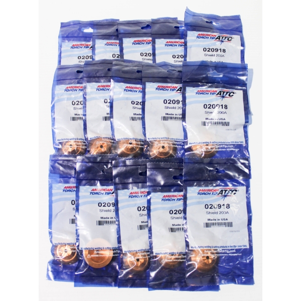 15 NEW AMERICAN TORCH 020918 SHIELDS 200AMP