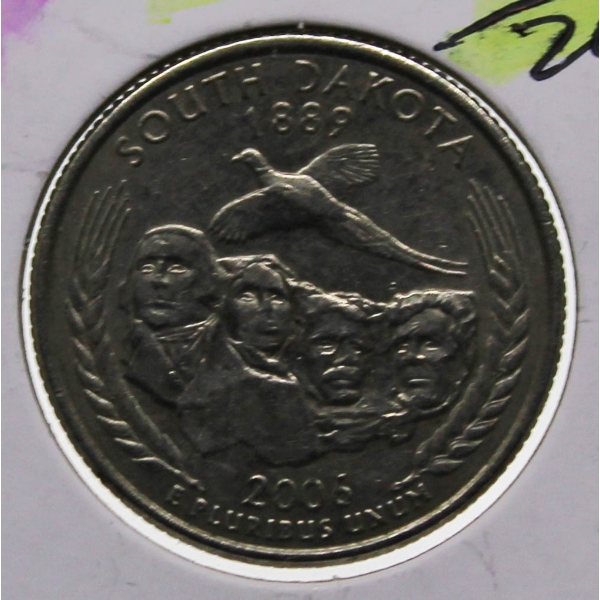 1884/2006 USA LIBERTY 25 CENT COIN