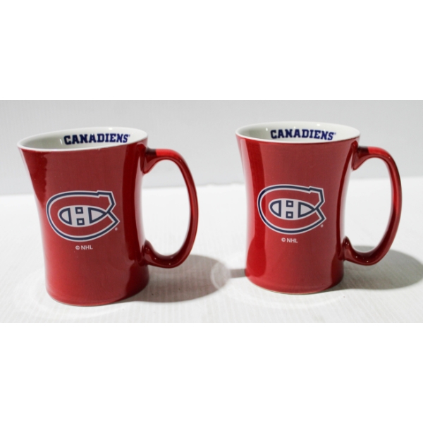 2 NEW NHL MONTREAL CANADIANS VICTORY SPORTS MUGS