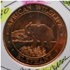 Image 1 : 1OZ AFRICAN WILDLIFE COPPER COIN