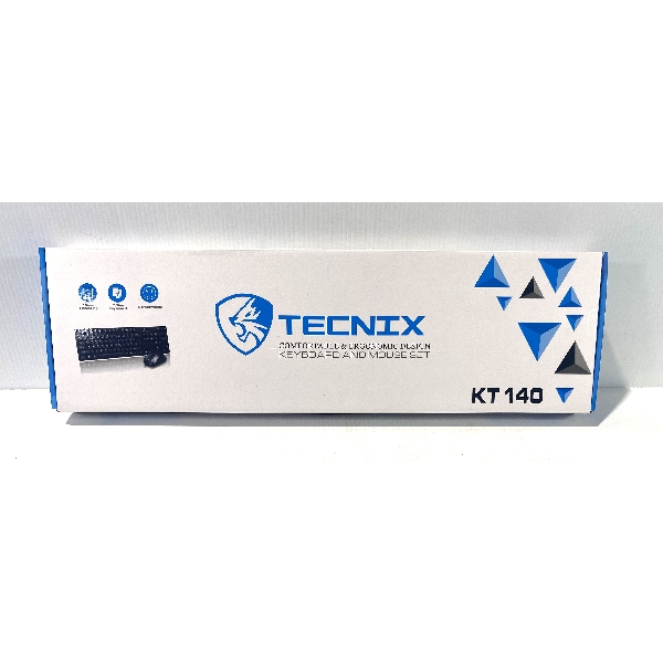 TECHNIX KT140 WIRED COMPUTER KEYBOARD & MOUSE SET