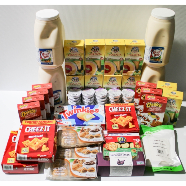 ASST. FOOD PRODUCTS - RITZ CRACKERS - POLENTA ETC.