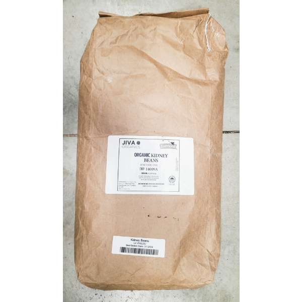 25 LBS JIVA ORGANIC KIDNEY BEANS